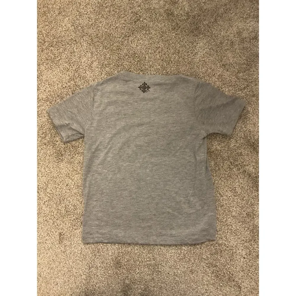 Jane Marie Boys of Fall Football T-Shirt Kids Small Gray Soft Tee